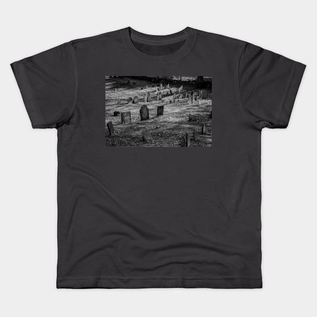 Spooky Graveyard Kids T-Shirt by Rob Johnson Photography